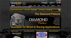 Desktop Screenshot of diamondracing.net
